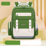 Modern Colorblock School Backpacks – Sleek & Stylish for Kids