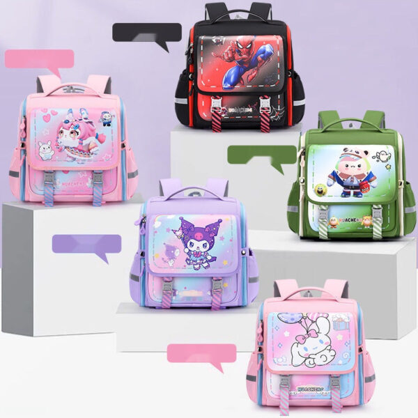 Cartoon School Backpacks for Girls – Cute & Colorful