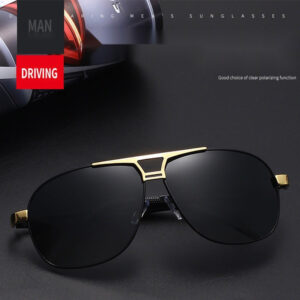 Polarized photochromic sunglasses.