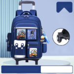 2-in-1 Trolley School Bags for Kids