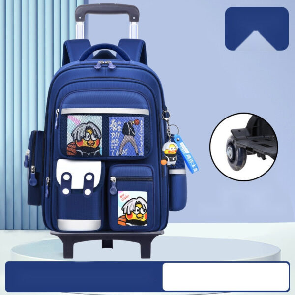 2-in-1 Trolley School Bags for Kids