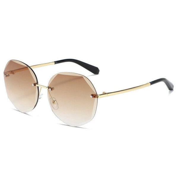 Edgy Crystal Polygonal Shades for Women