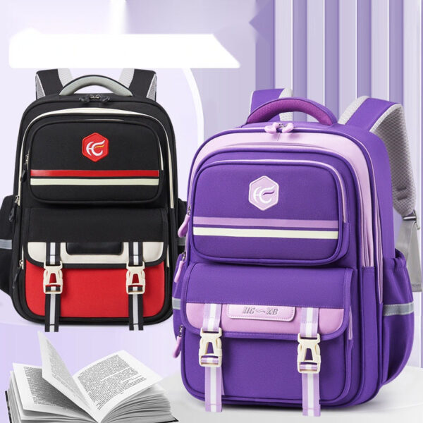 Dual-Tone School Backpacks – Bold & Functional Design