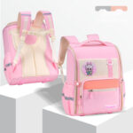 Cartoon-Themed School Backpacks for Kids – With Fun Character Badges