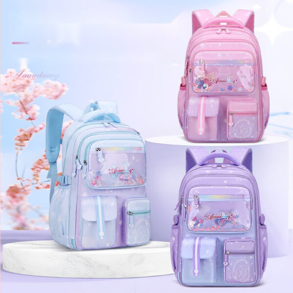 Aquaidong Dreamy Pastel Backpacks for Girls