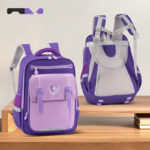 Classic School Backpacks for Kids – Elegant Badge Design