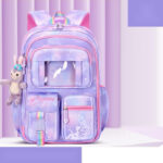 Enchanting Princess School Backpacks for Girls - Pink & Purple