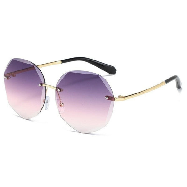 Edgy Crystal Polygonal Shades for Women