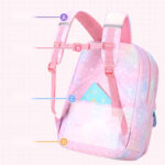 Rainbow Gradient Kids Backpack – Cute & Colorful Design