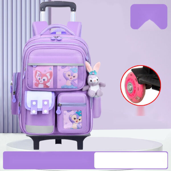 2-in-1 Trolley School Bags for Kids