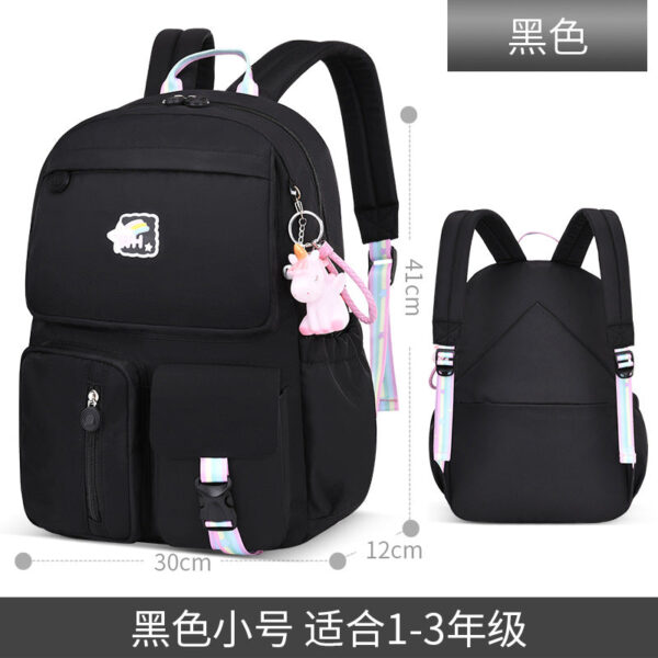 New Ultra-Light Girls' School Backpack – Spine Care & Burden-Reducing Bag for Primary School Students