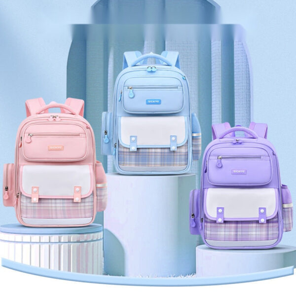 Elegant Pastel School Backpacks for Girls