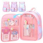 Rainbow Gradient Kids Backpack – Cute & Colorful Design