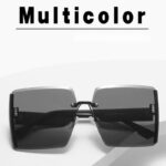 Oversized Ink-Tinted Sun Protection