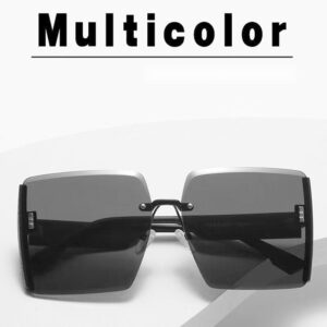 Oversized Ink-Tinted Sun Protection