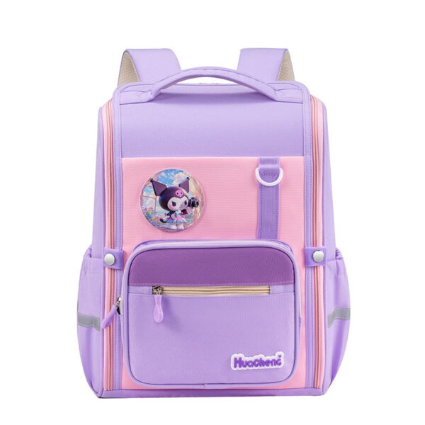 Cartoon-Themed School Backpacks for Kids – With Fun Character Badges