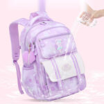 Princess-Themed School Backpacks for Girls – Floral & Cartoon Style