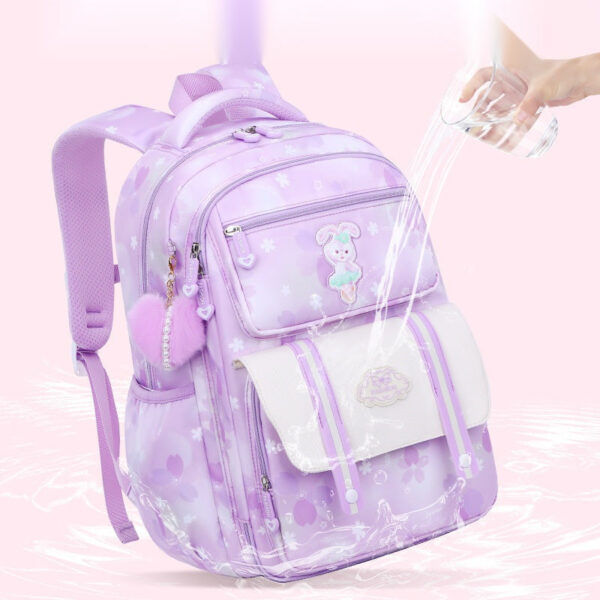 Princess-Themed School Backpacks for Girls – Floral & Cartoon Style