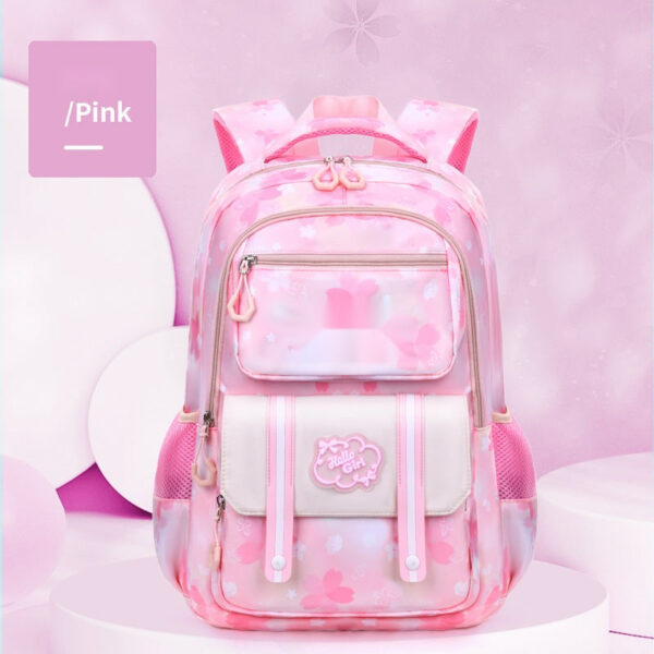 Pastel Floral School Backpacks