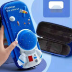 3D Cartoon Zipper Pencil Case for Kids