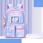 Enchanting Princess School Backpacks for Girls - Pink & Purple