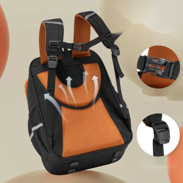 Classic School Backpacks for Kids – Elegant Badge Design