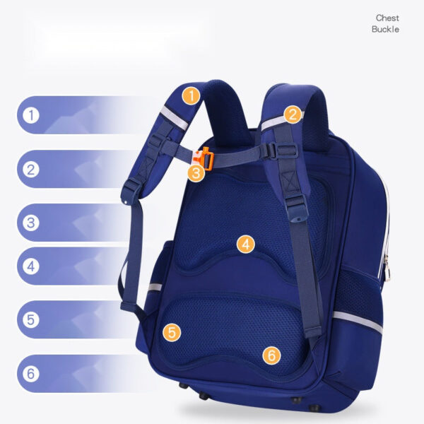 Kids Backpack – Sporty & Spacious School Bag