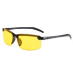 Trendy Half-Frame Color-Changing Sunglasses