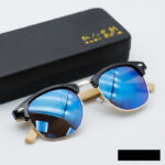 Fashionable Anti-UV Bamboo Sunglasses