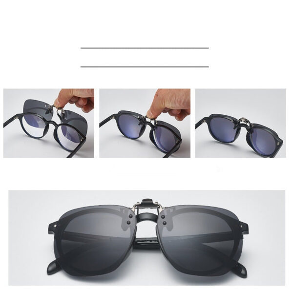 Lightweight Polarized Clip-On Shades