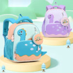 Cute Dinosaur-Themed Kids Backpack