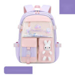 Bunny School Backpacks for Girls – Glitter & Plush Charm