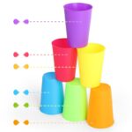 Cross-border children's stacking cups, educational toys, color enlightenment, cognition, quick stacking cup props, parent-child children's table games