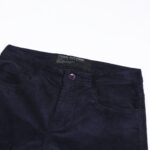 BARITONE NAVY CORDUROY PANTS 4770-1
