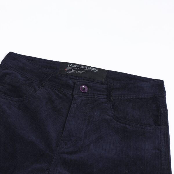 BARITONE NAVY CORDUROY PANTS 4770-1