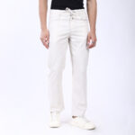 OFF WHITE STRIPE LINEN PANTS 4913-1