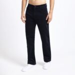 BARITONE NAVY CORDUROY PANTS 4770-1