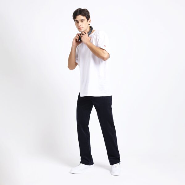 BARITONE NAVY CORDUROY PANTS 4770-1