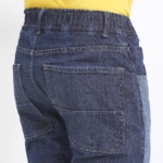 DARK BLUE CARR0T FIT JEAN TEDDY 4791-2