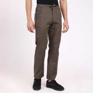 COFFEE LINEN PANTS 4916-1