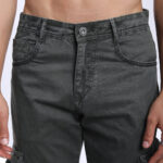 MEHANDI BAGGY CARGO FIT JEANS WITH LARGE POCKET 4899-4