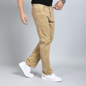 FOXTROT KHAKI CORDUROY PANTS 4770-2