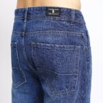 MID BLUE BAGGY FIT JEAN TEDDY 4752-1