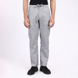 GREY STRIPE LINEN PANTS 4916-5