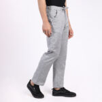 GREY STRIPE LINEN PANTS 4916-5