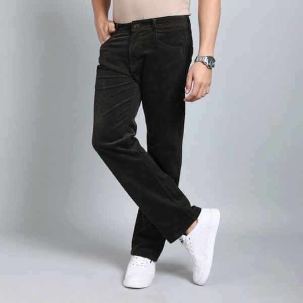 MILLITARY OLIVE CORDUROY PANTS 4770-6