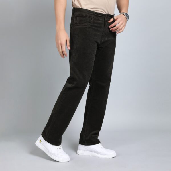 MILLITARY OLIVE CORDUROY PANTS 4770-6