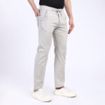 OFF WHITE GREY LINEN PANTS 4916-6