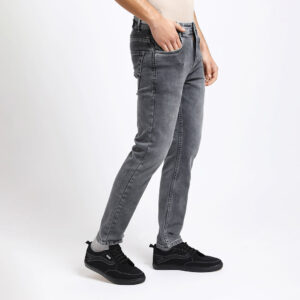 MID GREY ANKLE FIT JEANS TEDDY 4736-2