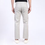 OFF WHITE GREY LINEN PANTS 4916-6